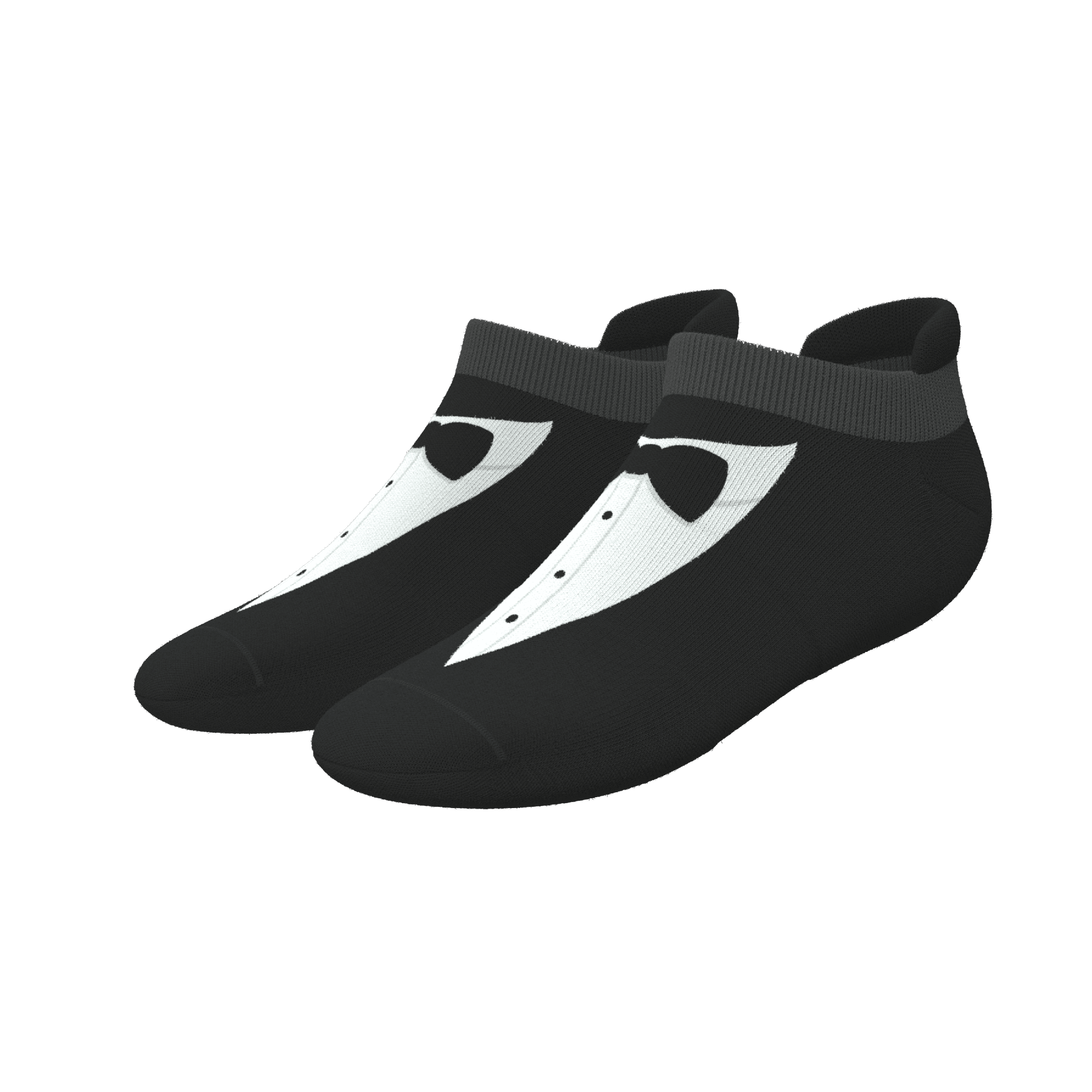 The 009 | Tuxedo Heel Hammock™ Ankle Socks - Shinesty