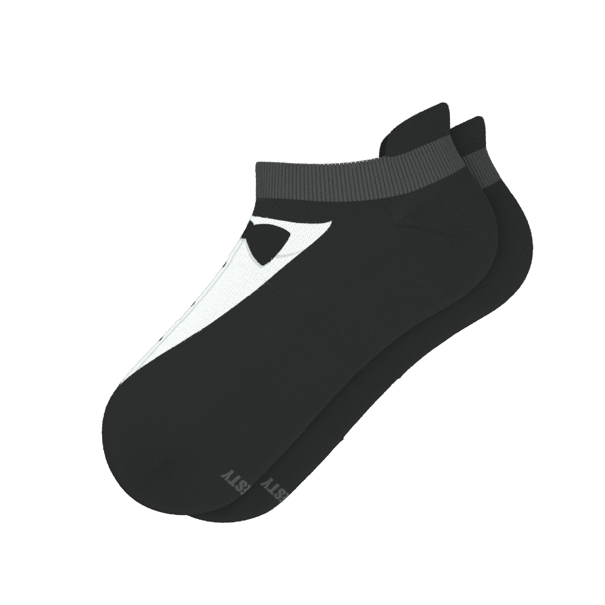 The 009 | Tuxedo Heel Hammock™ Ankle Socks - Shinesty