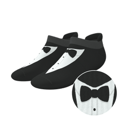 The 009 | Tuxedo Heel Hammock™ Ankle Socks - Shinesty