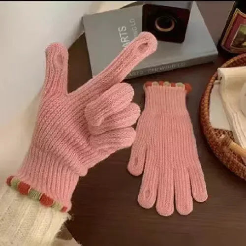 Fingerless Knitted Gloves - Trendsi - Flyclothing LLC