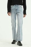 Straight Leg Jeans with Pockets - Trendsi