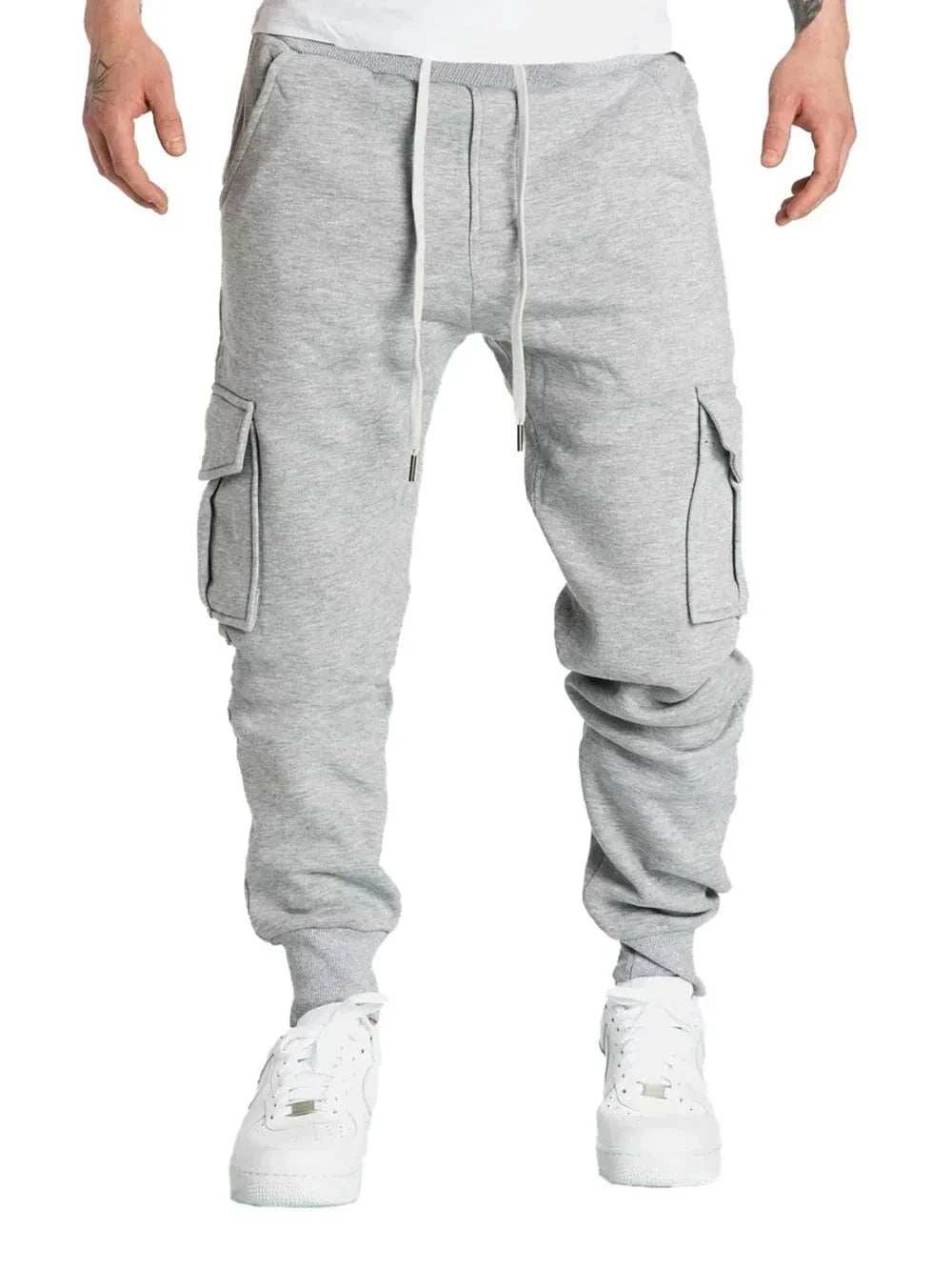 Men's Drawstring Pants with Pockets - Trendsi - Flyclothing LLC