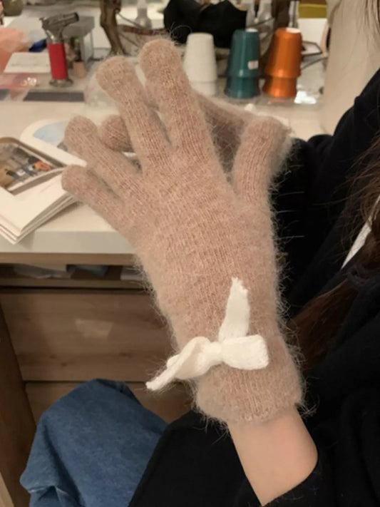 Bow Lightweight Gloves - Trendsi - Flyclothing LLC