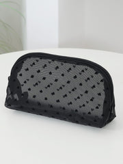 4- Piece Heart Polyester Storage Bag - Trendsi