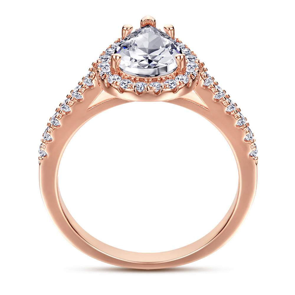 The Elizabeth - 18kt Rose Gold - VG Rings - Flyclothing LLC