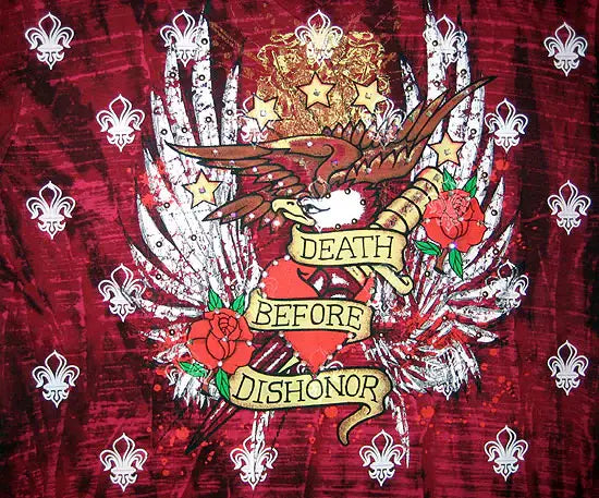 Bulzeye Dishonor Tattoo Shirt - Bulzeye Clothing - Flyclothing LLC