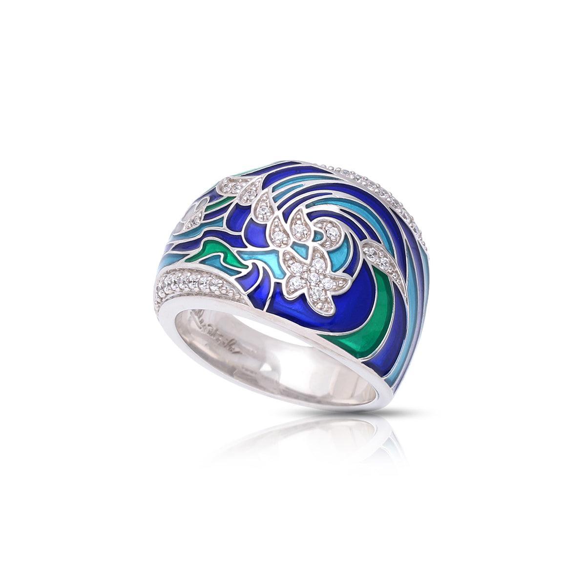Ocean Wave Ring - Belle Étoile Jewelry - Flyclothing LLC