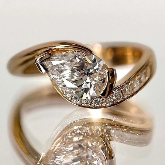 1.5 Carat Moissanite 925 Sterling Silver Ring - Trendsi - Flyclothing LLC