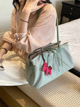 Lightweight Canvas Shoulder Bag - Trendsi - Flyclothing LLC