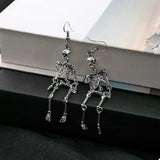 Halloween Skeleton Dangle Earrings - Trendsi - Flyclothing LLC