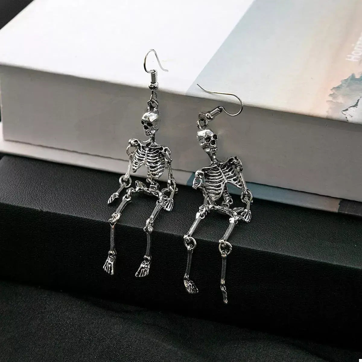 Halloween Skeleton Dangle Earrings - Trendsi - Flyclothing LLC