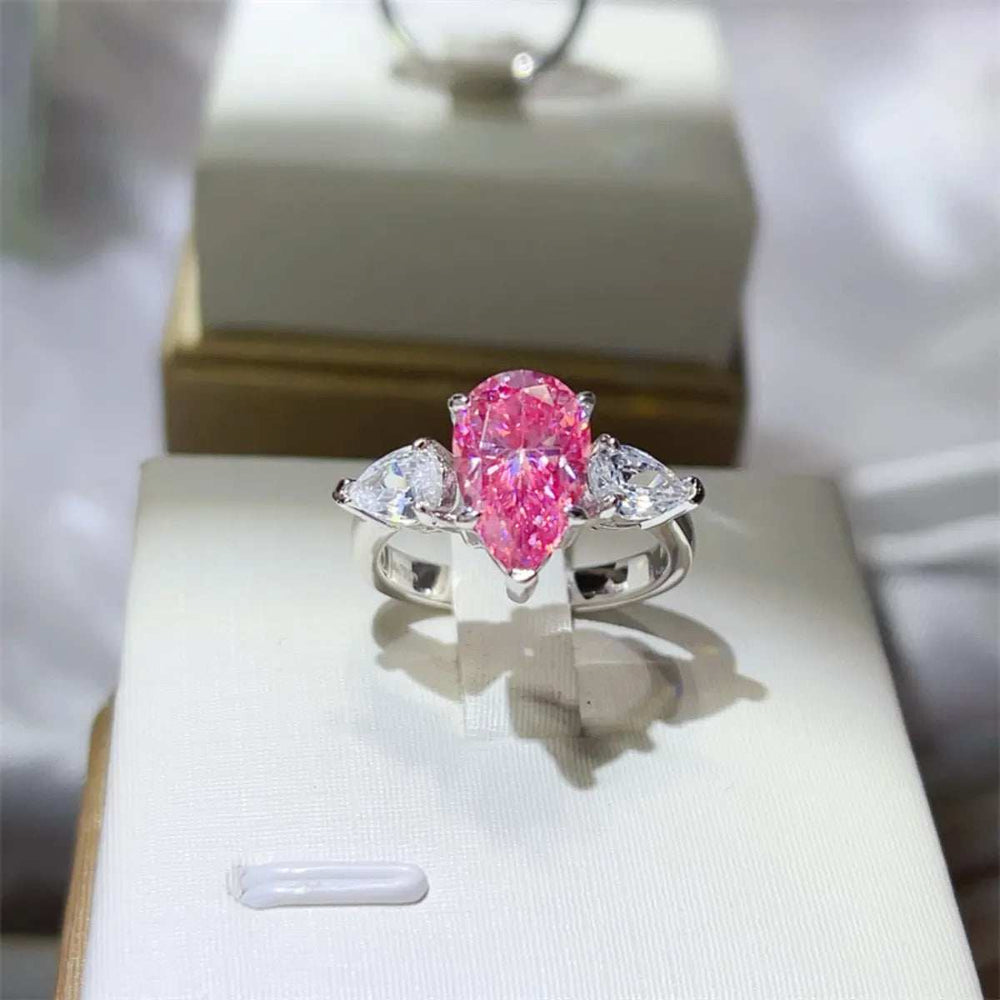 2 Carat 925 Sterling Silver Moissanite Ring - Trendsi - Flyclothing LLC