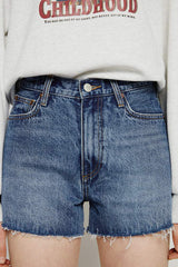 High Rise Denim Shorts HJ167 [FINAL SALE] - Hey Joanie - Flyclothing LLC