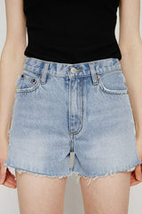 High Rise Denim Shorts HJ167 [FINAL SALE] - Hey Joanie - Flyclothing LLC