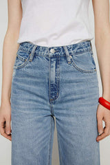 Coney Island Whitefish High Rise Wide Jeans HJ007 - Hey Joanie - Flyclothing LLC