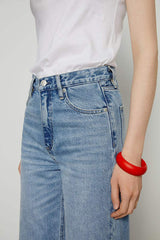 Coney Island Whitefish High Rise Wide Jeans HJ007 - Hey Joanie - Flyclothing LLC