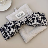 2 Piece Leopard Bow Hair Clip - Trendsi - Flyclothing LLC