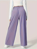 Wide Leg Pants with Pockets - Trendsi - Flyclothing LLC