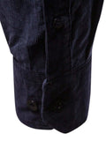 Men's Full Size Button Down Collared Neck Shirt Plus Size - Trendsi - Flyclothing LLC
