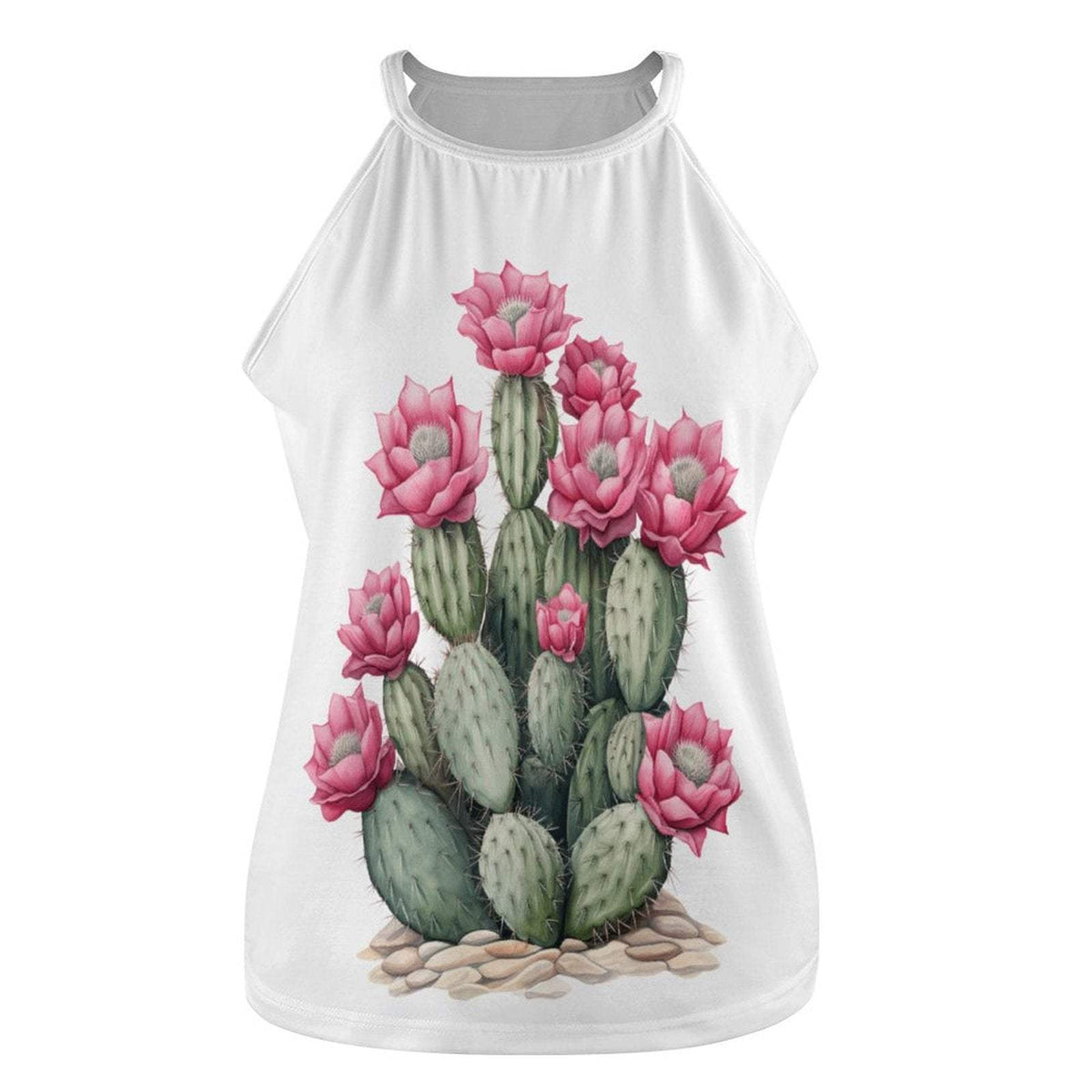 Baha Ranch Cactus Western Tank Top