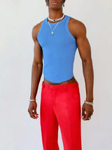 Men's Full Size Round Neck Tank Plus Size - Trendsi - Flyclothing LLC