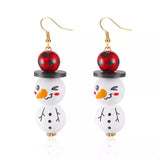 Christmas Snowman Dangle Earrings - Trendsi - Flyclothing LLC