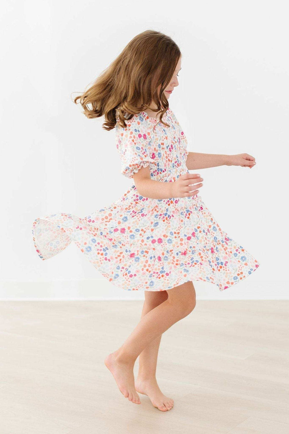 Meadow Magic Smocked Ruffle Dress - Mila & Rose ® - Flyclothing LLC