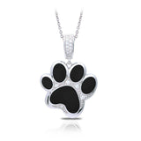 Paw Prints Pendant - Belle Étoile Jewelry - Flyclothing LLC