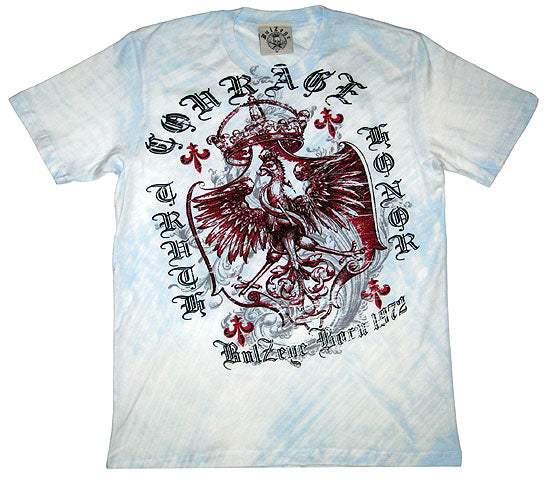Bulzeye Clothing Courage Shirt Blue - Bulzeye Clothing - Flyclothing LLC
