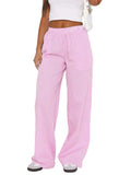 Pocketed Striped Wide Leg Pants - Trendsi - Flyclothing LLC