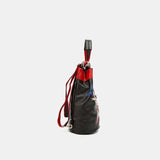 Nicole Lee USA Flower Pattern Adjustable Strap Backpack Bag - Trendsi - Flyclothing LLC