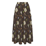 Baha Ranch Western Symbols Tiered Prairie Maxi Skirt - Baha Ranch Western Wear - Flyclothing LLC