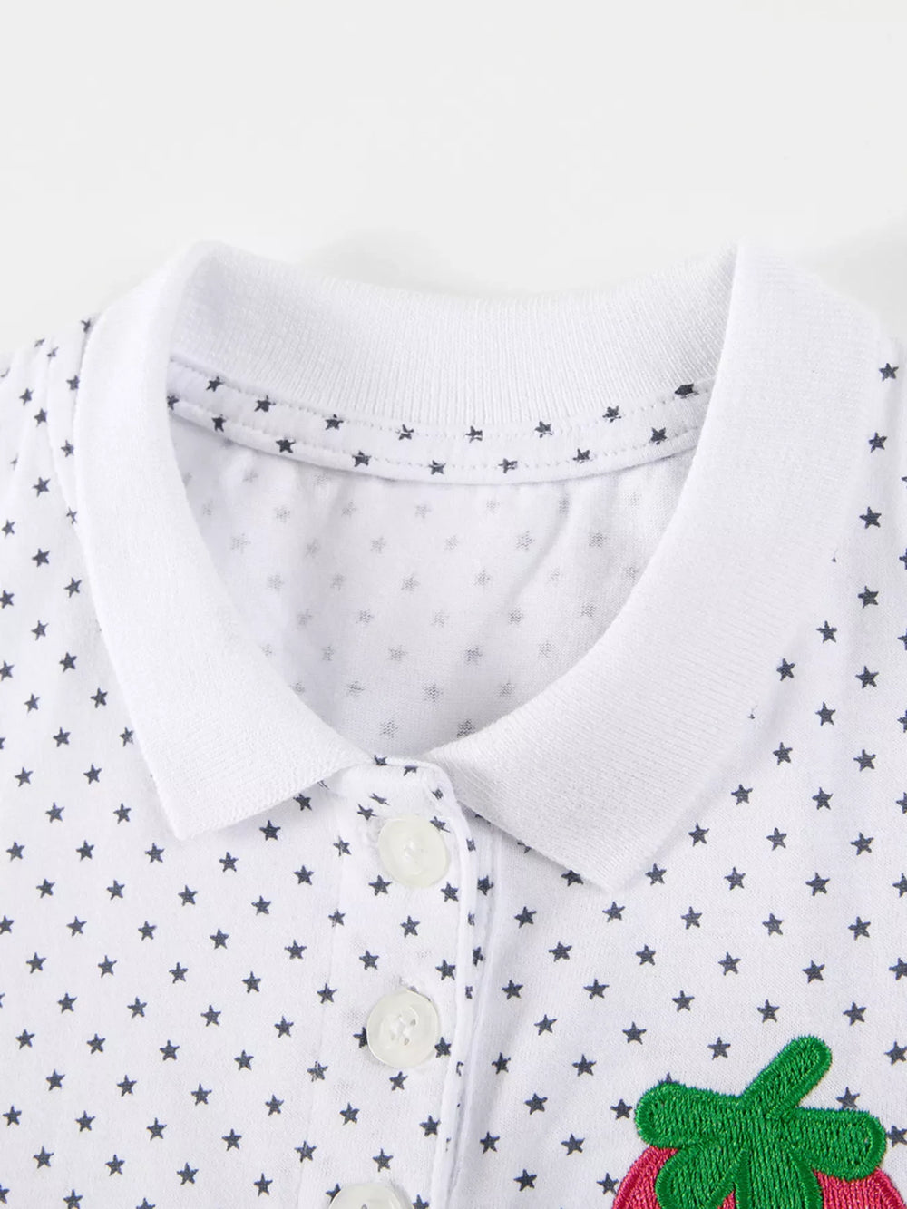 Children's Strawberry Polka Dot Polo - Trendsi - Flyclothing LLC