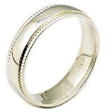 02516 - High Polished 925 Sterling Silver Ring with No Stone in No Stone - Alamode