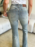 Judy Blue Full Size High Waist Flare Jeans - Trendsi - Flyclothing LLC