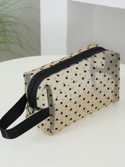4- Piece Heart Polyester Storage Bag - Trendsi