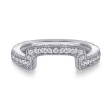 The Violet - Silver Wedding Ring Set - VG Rings - Flyclothing LLC