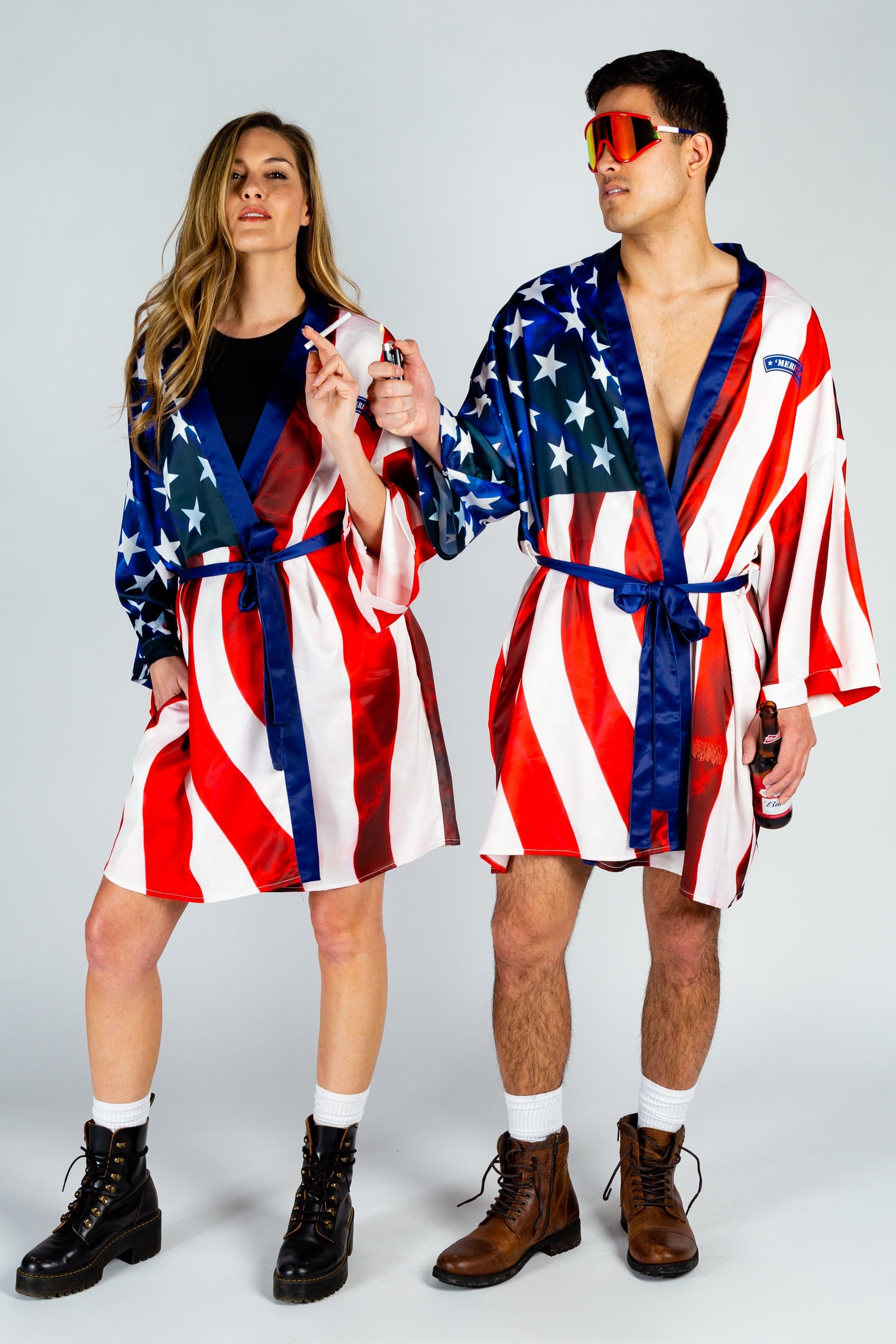 The Mascot | Matching Kimono and Seamless Thong Pack - Shinesty