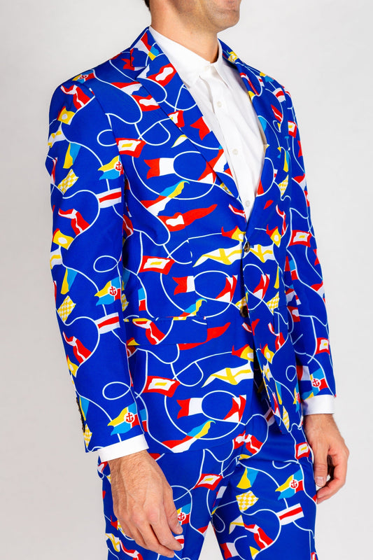 The Nauti Buoy | Nautical Party Suit - Shinesty