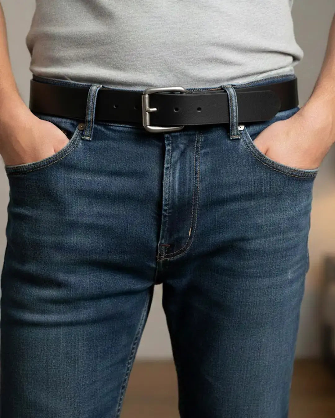 Leather Belt 1 1/2" - First Manufacturing Company - Flyclothing LLC