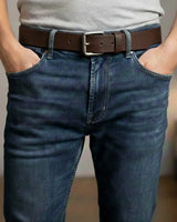 Leather Belt 1 1/2" - First Manufacturing Company - Flyclothing LLC