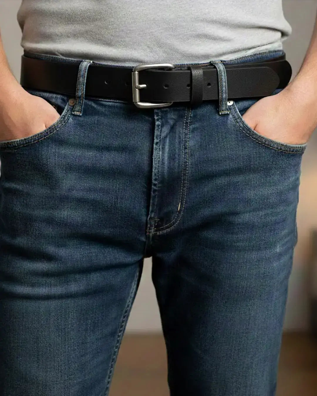 Leather Belt 1 1/2" - First Manufacturing Company - Flyclothing LLC