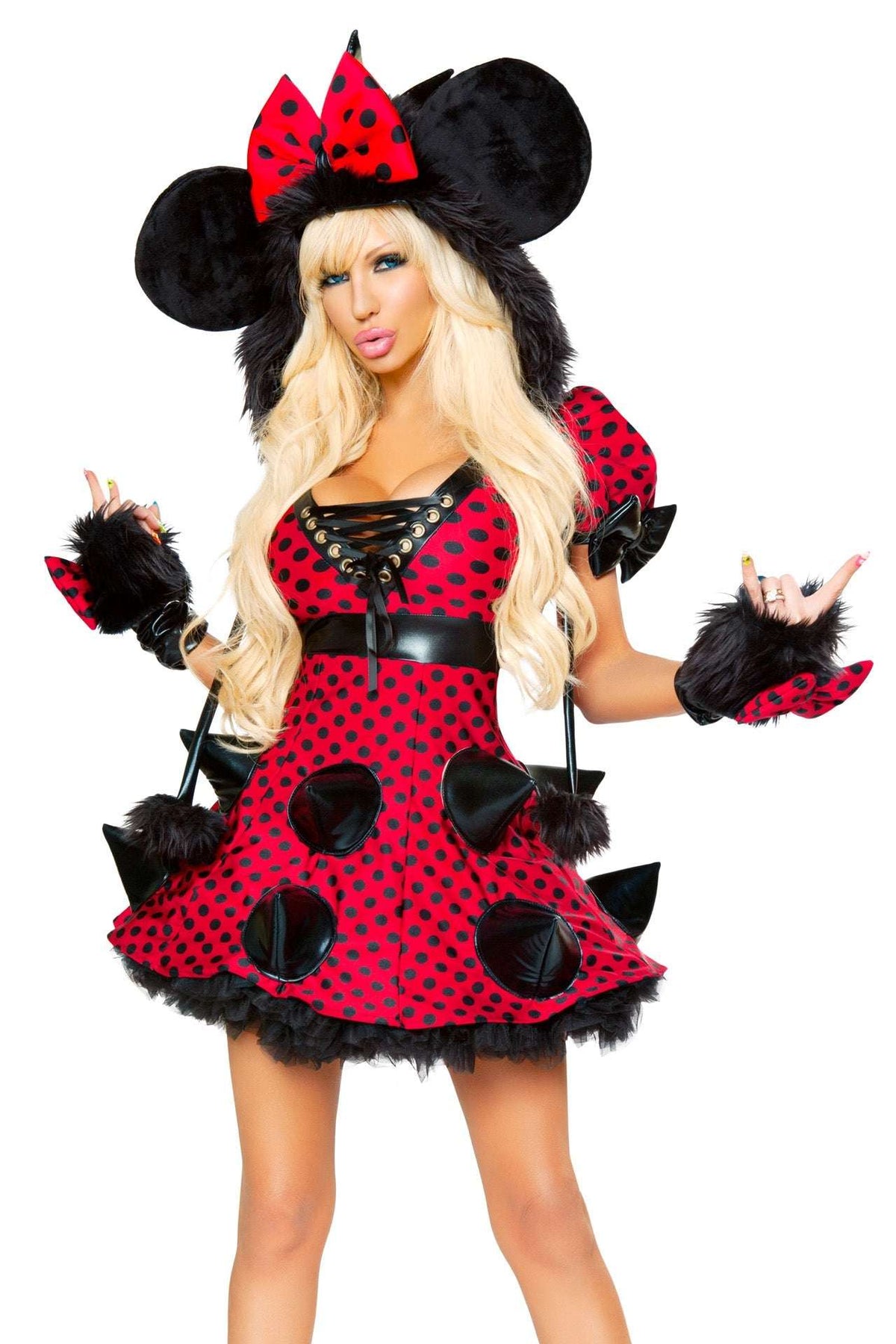 J. Valentine Josie Loves Rebel Mouse Gloves JJ187 - J. Valentine - Flyclothing LLC