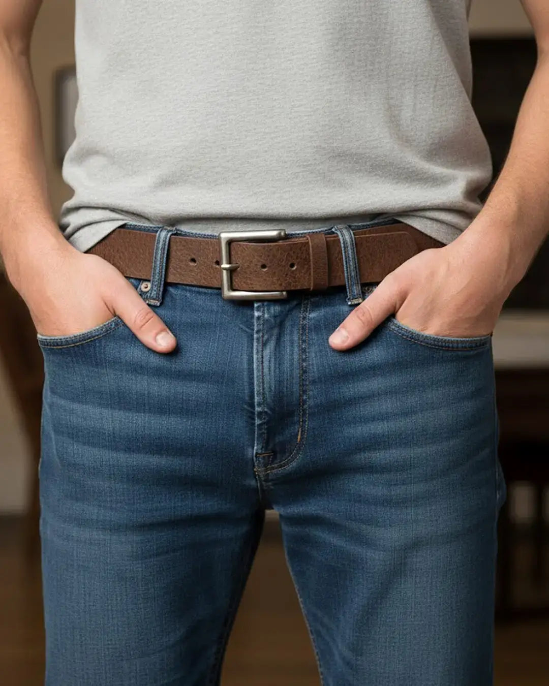 Leather Belt 1 3/4" - First Manufacturing Company - Flyclothing LLC