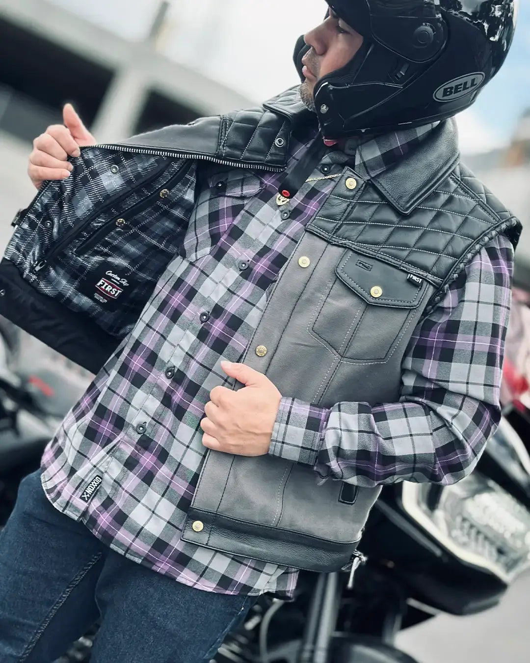 Iron Nomad Men's Leather Vest (Limited Edition) - First Manufacturing Company - Flyclothing LLC