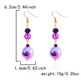 Halloween Acrylic Drop Earrings - Trendsi - Flyclothing LLC