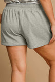 Umgee Full Size Drawstring Sweatshorts with Pockets Plus Size - Trendsi - Flyclothing LLC