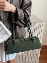 Solid Color Shoulder Bag - Trendsi - Flyclothing LLC