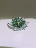 5 Carat Moissanite 925 Sterling Silver Ring - Trendsi