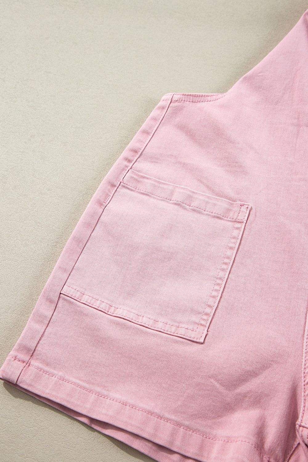 Knot Straps Denim Overalls with Pockets - Trendsi - Flyclothing LLC